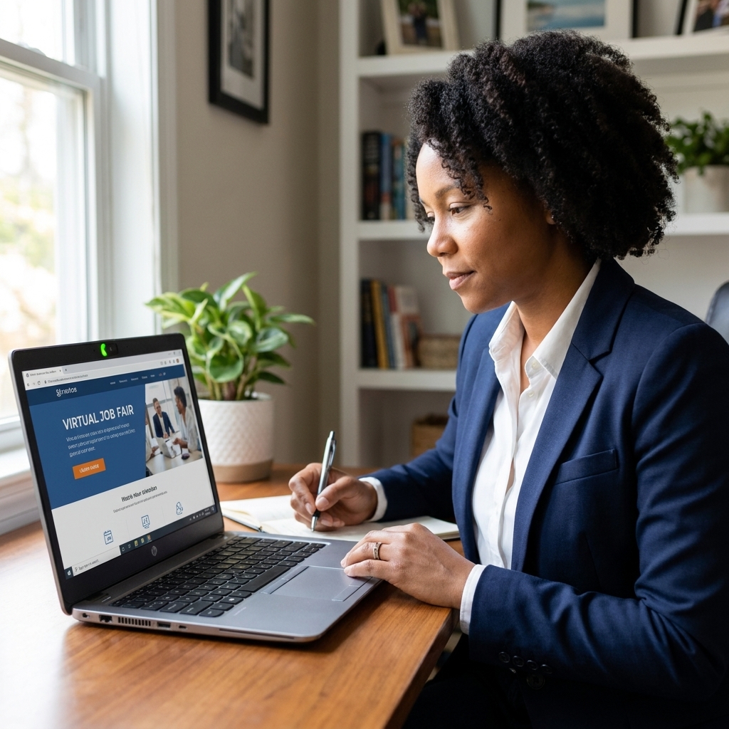 How to Navigate a Virtual Job Fair: 7 Tips to Stand Out to Employers